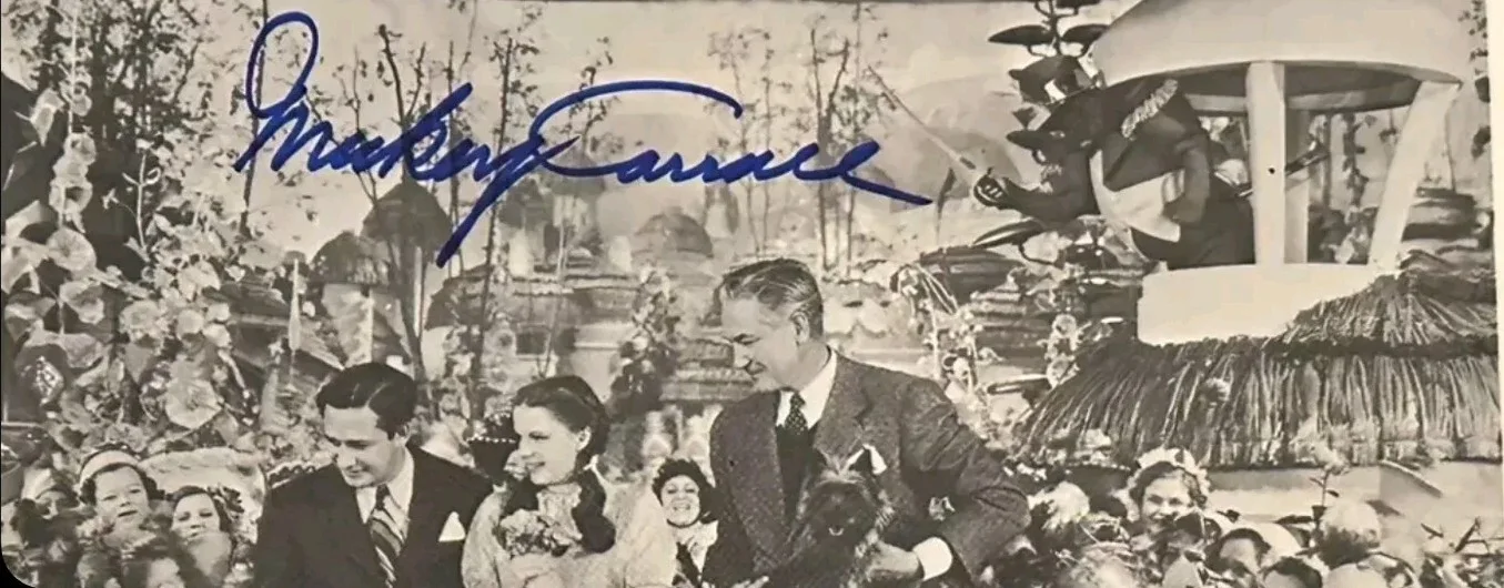Mickey Carroll — Mickey Carroll SIGNED 8"x10" Photo Wizard of Oz 3x Roles Munchkin Wicked JSA COA, изображение 2