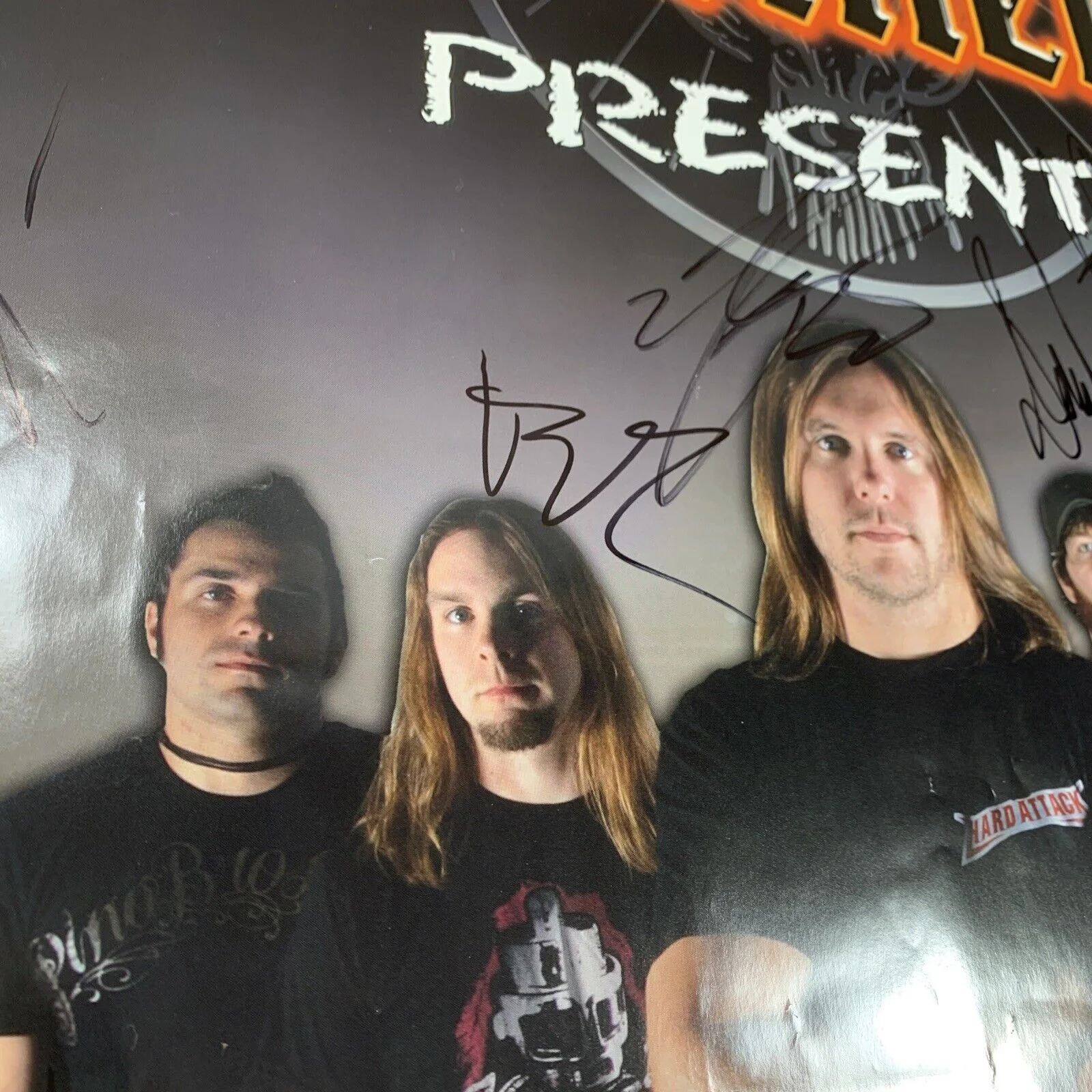 UNEARTH Promo Poster Autographed 18x24 Jägermeister Concert Tour Advertisment, изображение 3