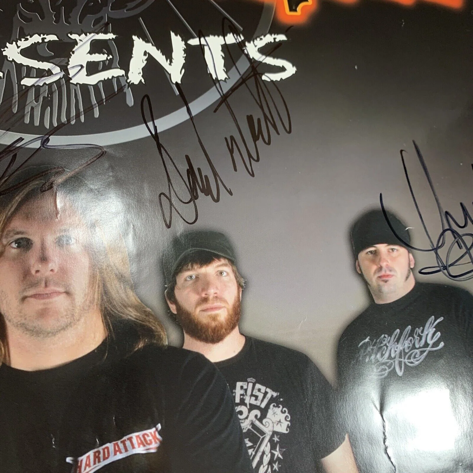 UNEARTH Promo Poster Autographed 18x24 Jägermeister Concert Tour Advertisment, изображение 4