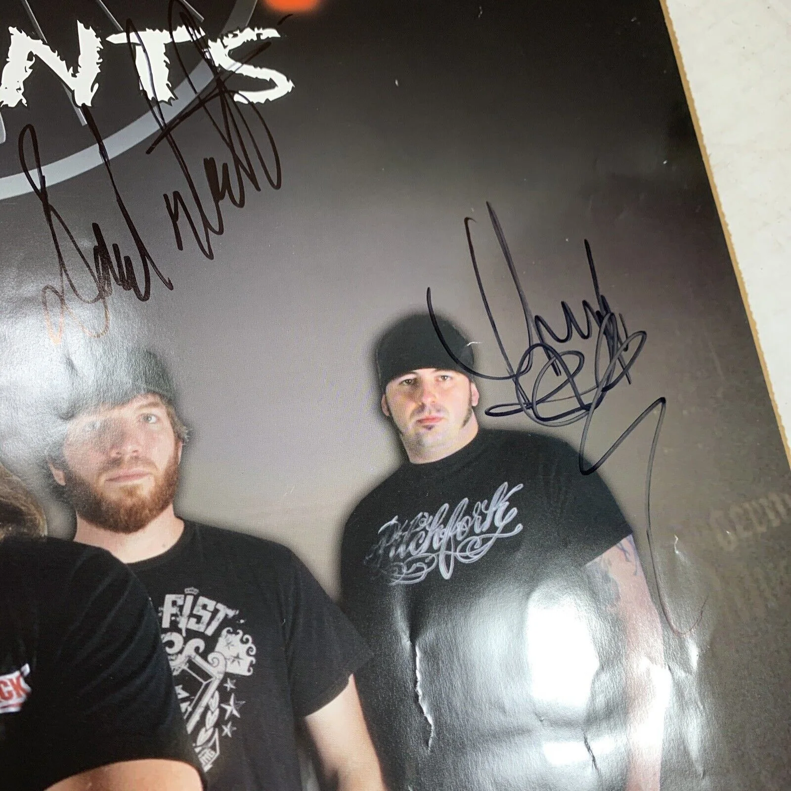 UNEARTH Promo Poster Autographed 18x24 Jägermeister Concert Tour Advertisment, изображение 5