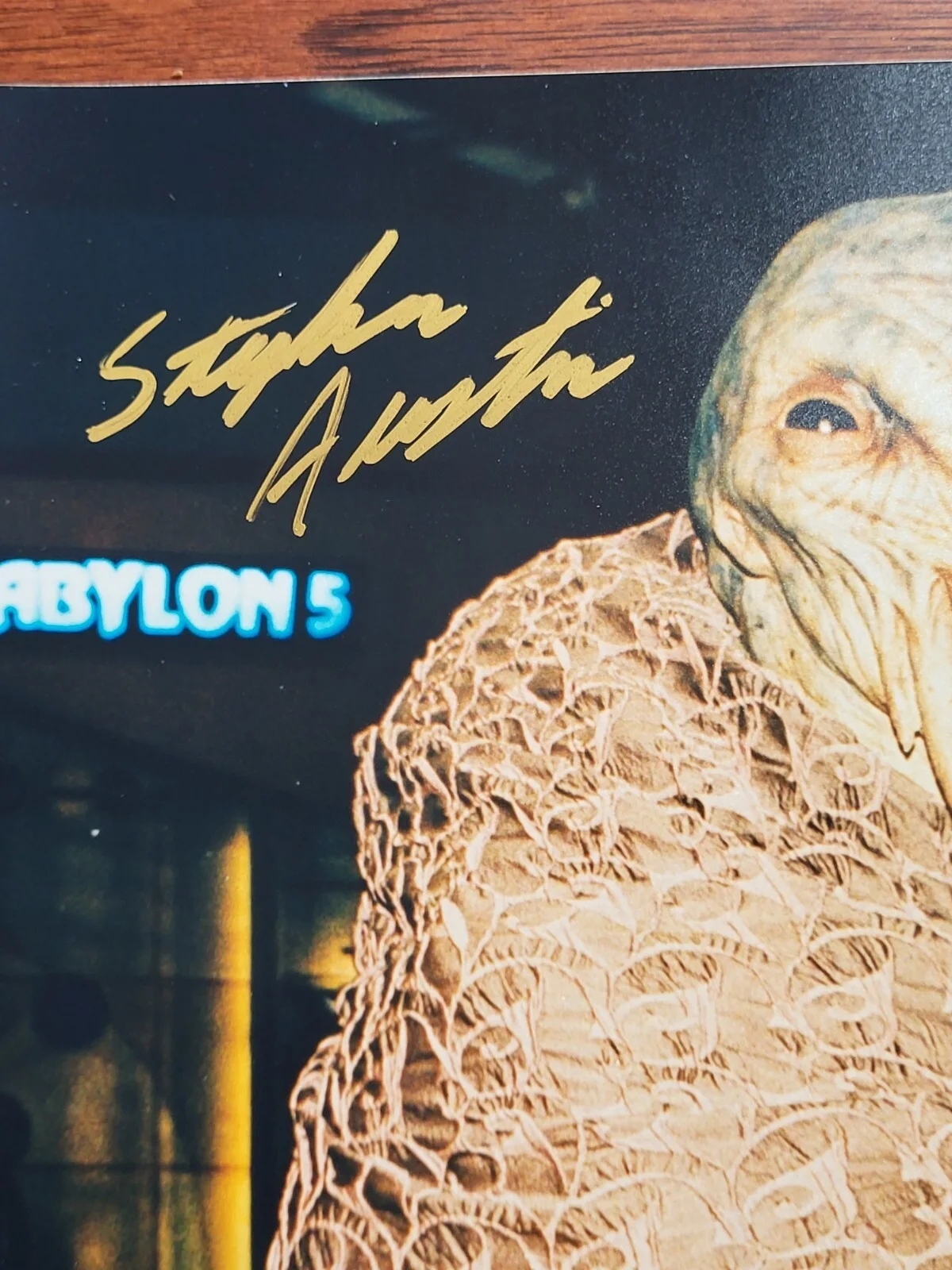 Stephen Austin — Stephen Austin aka Pak MA Ra Signed 8" x 10" Photo - Babylon 5 Sci-Fi Series, image 3