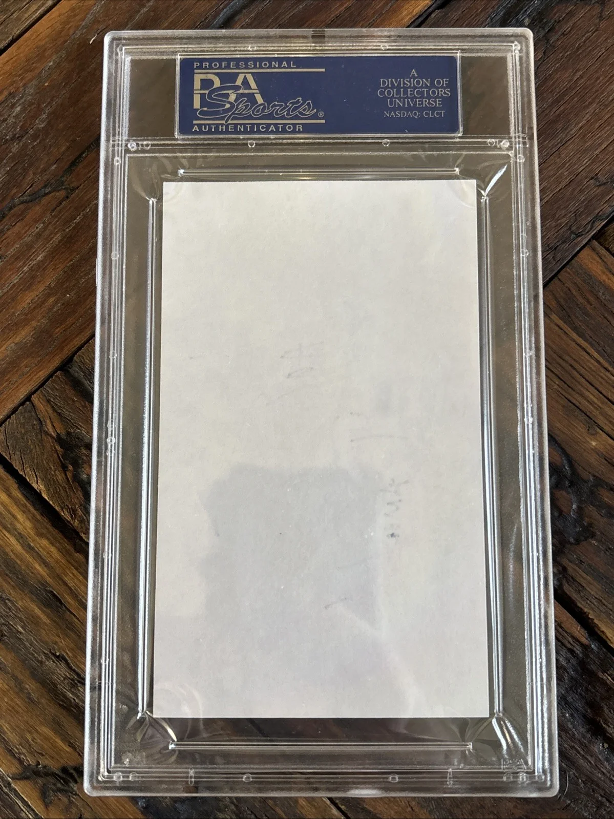 Ian Somerhalder — IAN SOMERHALDER Signed “Damon” 3x5 Index Card Autograph PSA Authentic Slab, image 2