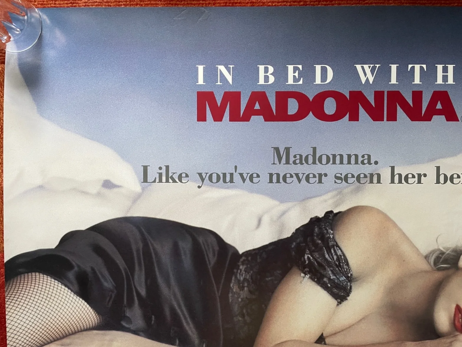 IN BED WITH MADONNA (1991) Original UK Quad Movie Poster RARE, изображение 2