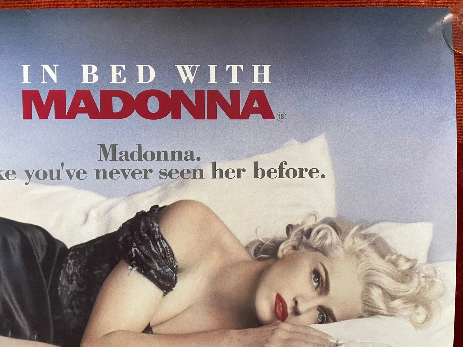IN BED WITH MADONNA (1991) Original UK Quad Movie Poster RARE, изображение 3