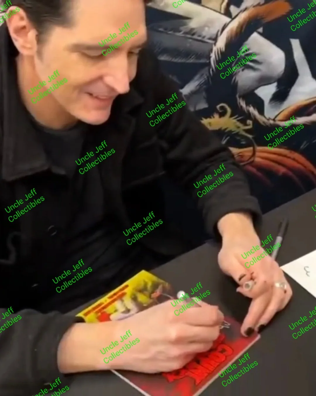 David Dastmalchian Signed 8x10 Photo PROOF Street Fighter Flash Suicide Squad, изображение 2