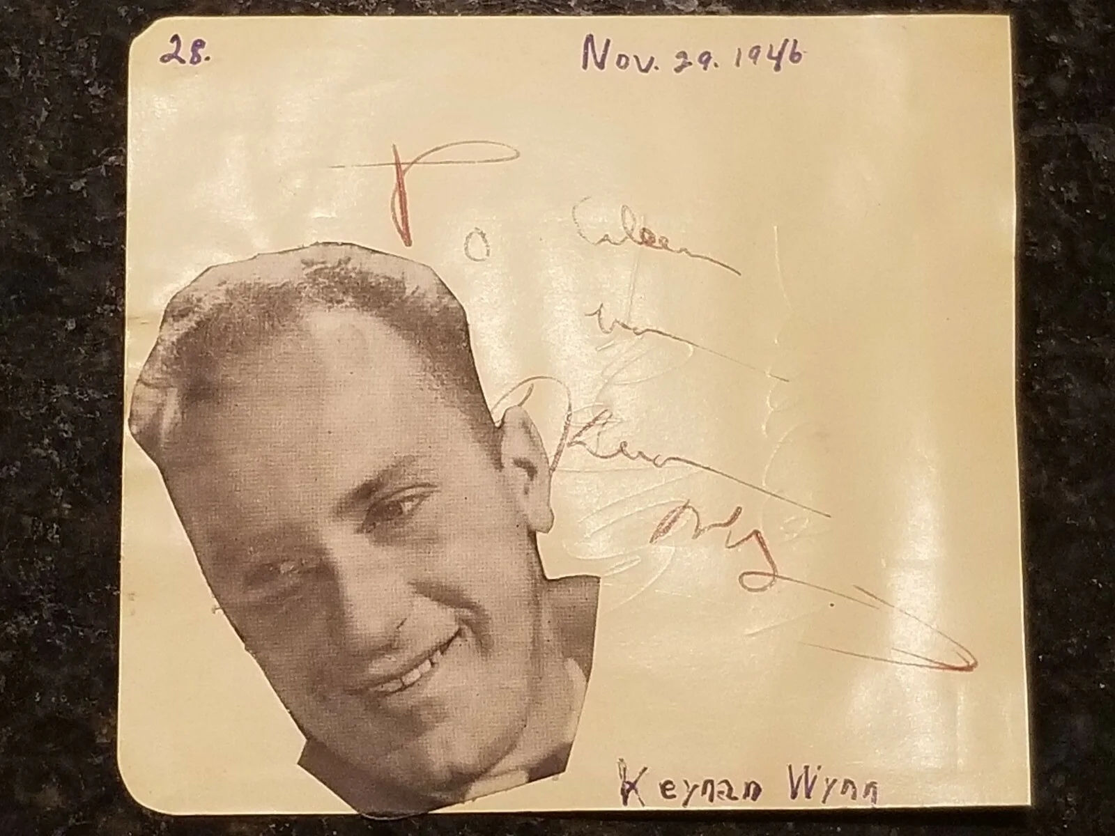 Al Jolson Signed Dated 1946 Cut Autograph Album Page Jazz Singer Legend +bonus, image 4