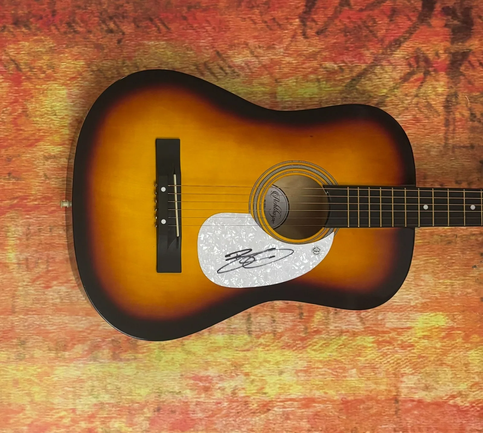GFA Bottoms Up Country Star * BRANTLEY GILBERT * Signed Acoustic Guitar COA, image 4