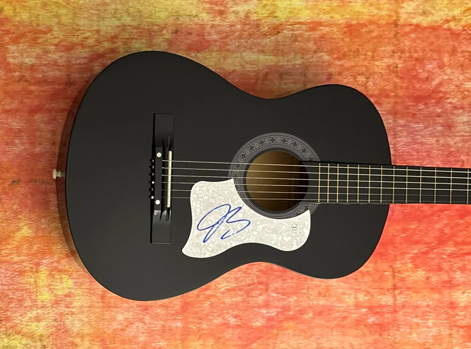 GFA Blues Deluxe Star * JOE BONAMASSA * Signed Acoustic Guitar PROOF COA, изображение 5