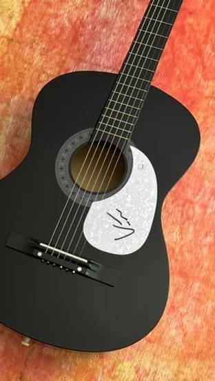 GFA Hell is a Dance Floor Star * VINCENT MASON * Signed Acoustic Guitar COA, image 3