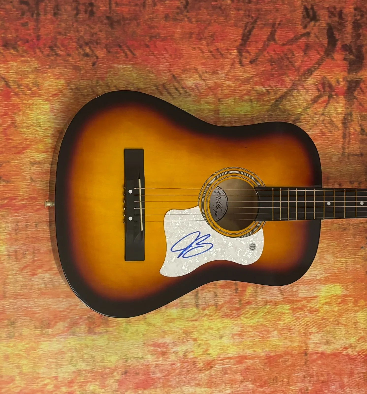 GFA Blues Deluxe Star * JOE BONAMASSA * Signed Acoustic Guitar PROOF COA, image 5