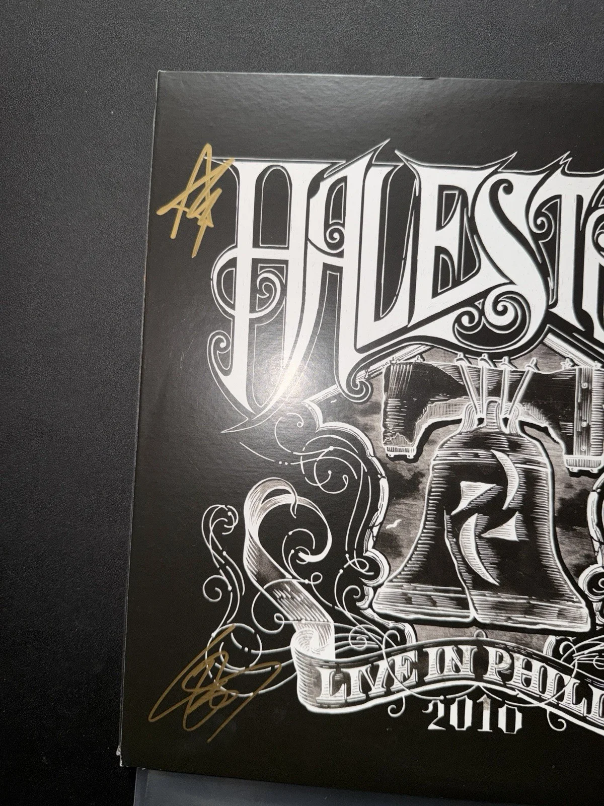 Halestorm LIVE IN PHILLY 2010 Run Out Groove 10 Yr Anniversary Colored LP Signed, image 3