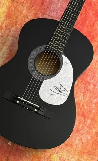 GFA Miles On It Country Star * KANE BROWN * Signed Acoustic Guitar COA, image 3