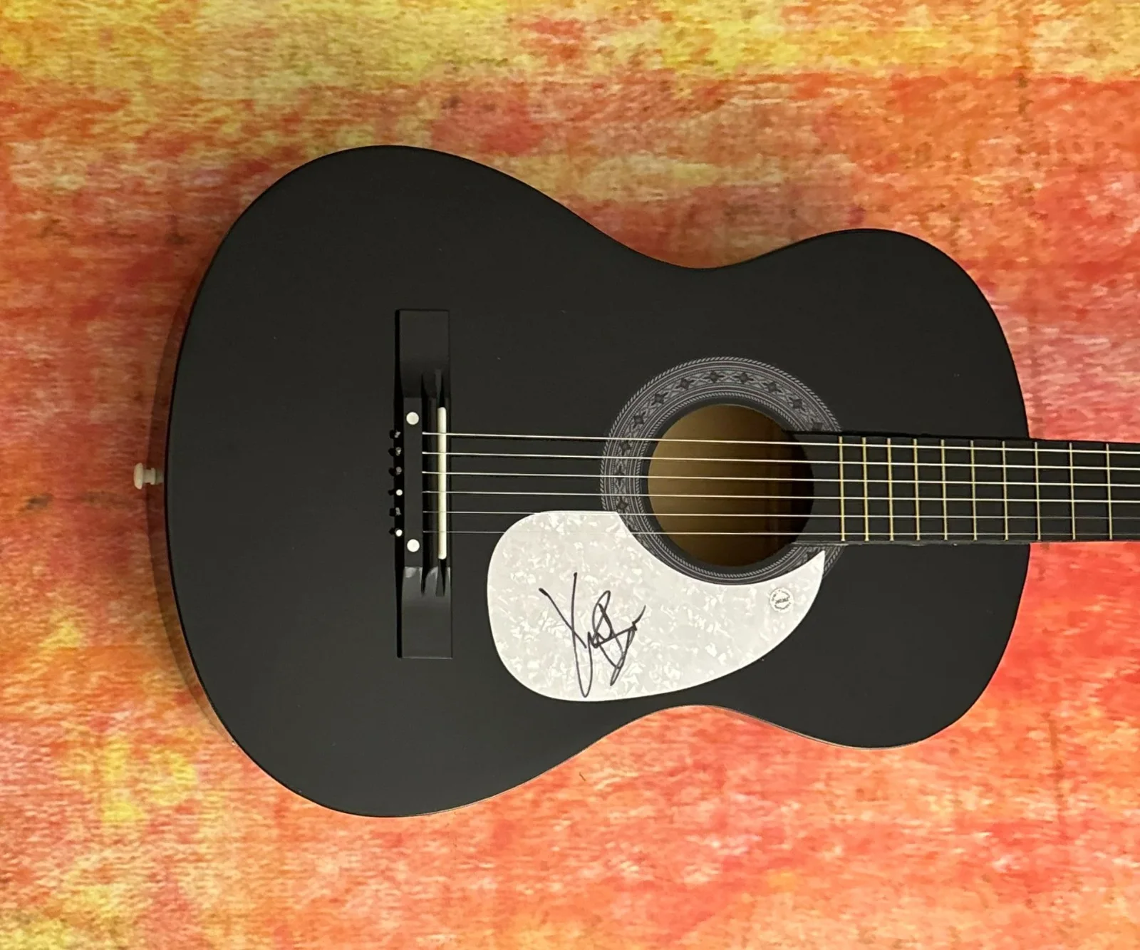 GFA Miles On It Country Star * KANE BROWN * Signed Acoustic Guitar COA, image 4