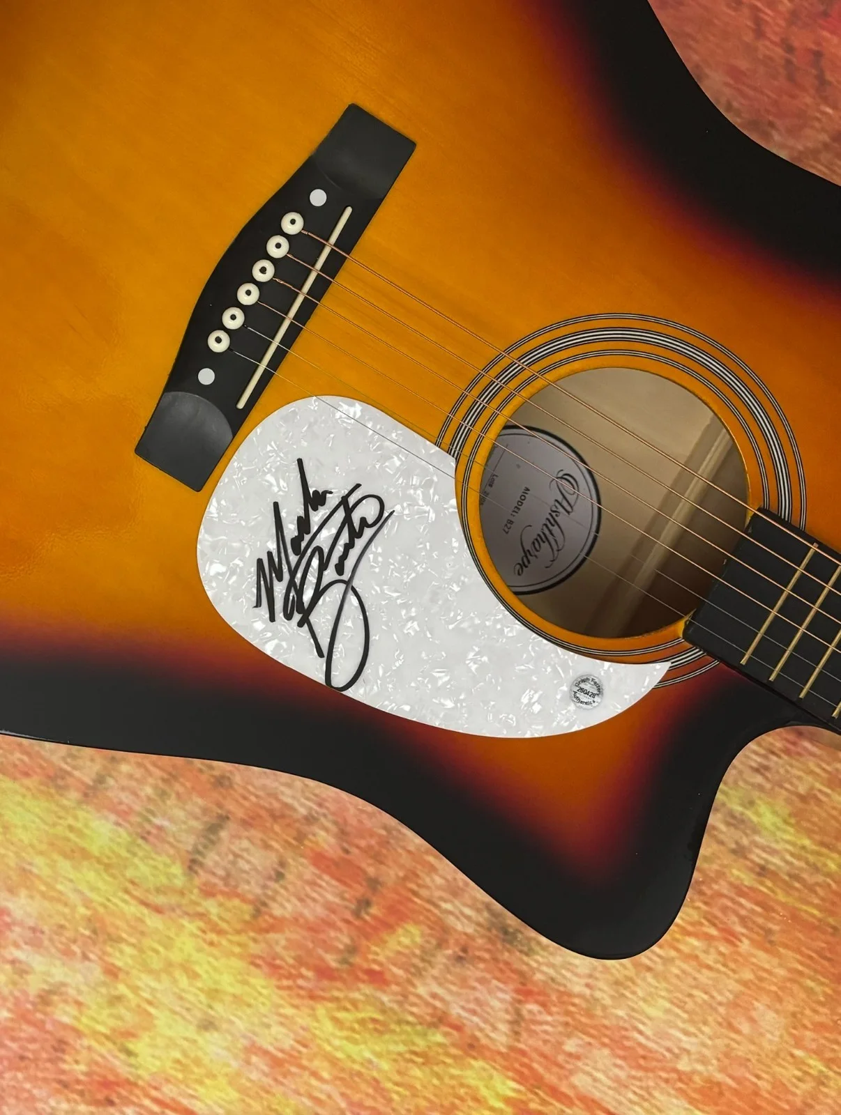 GFA First Dance Country Star * MADDOX BATSON * Signed 41" Acoustic Guitar COA, изображение 5