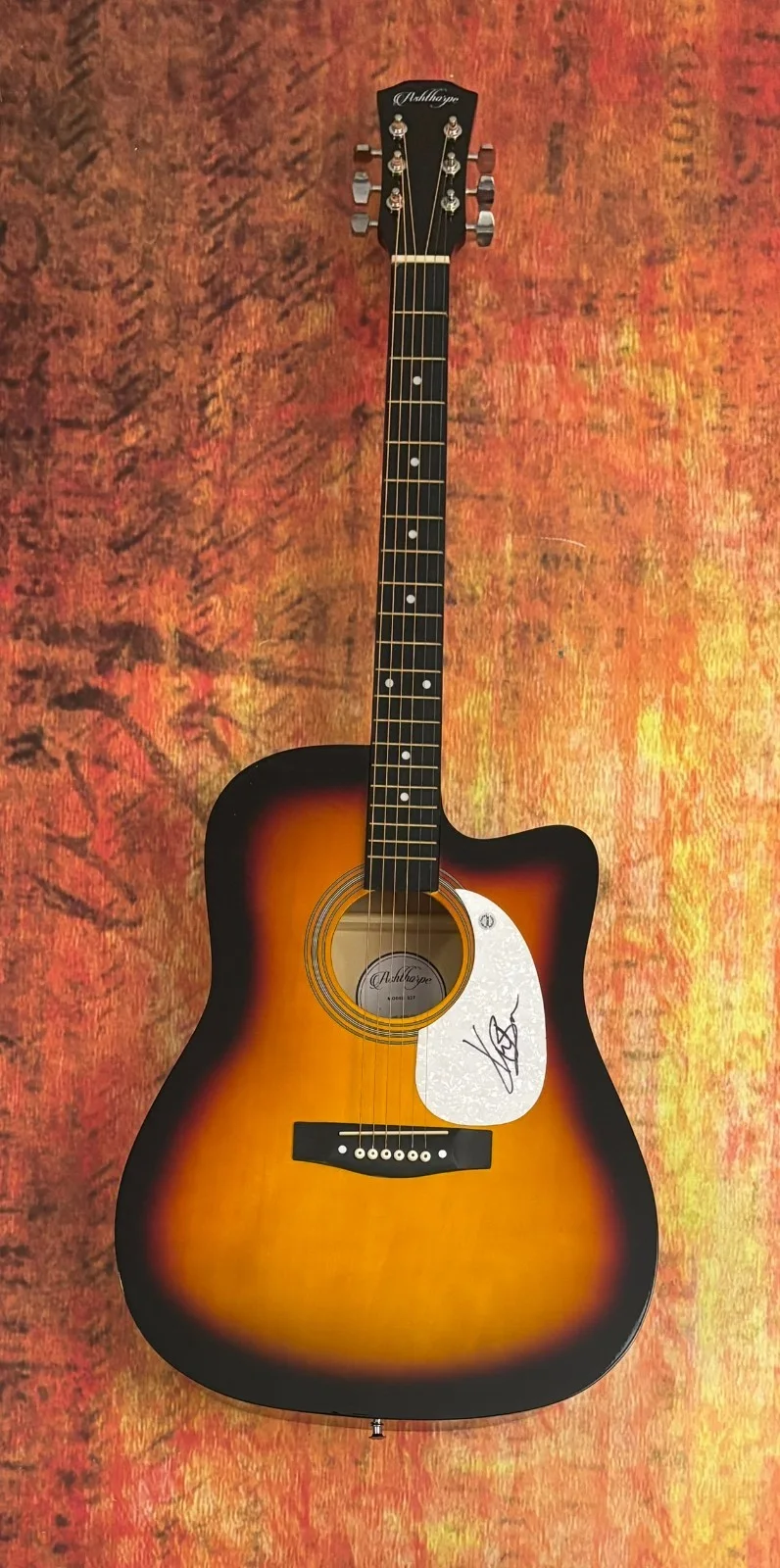 GFA Miles On It Country Star * KANE BROWN * Signed 41" Acoustic Guitar COA, image 2