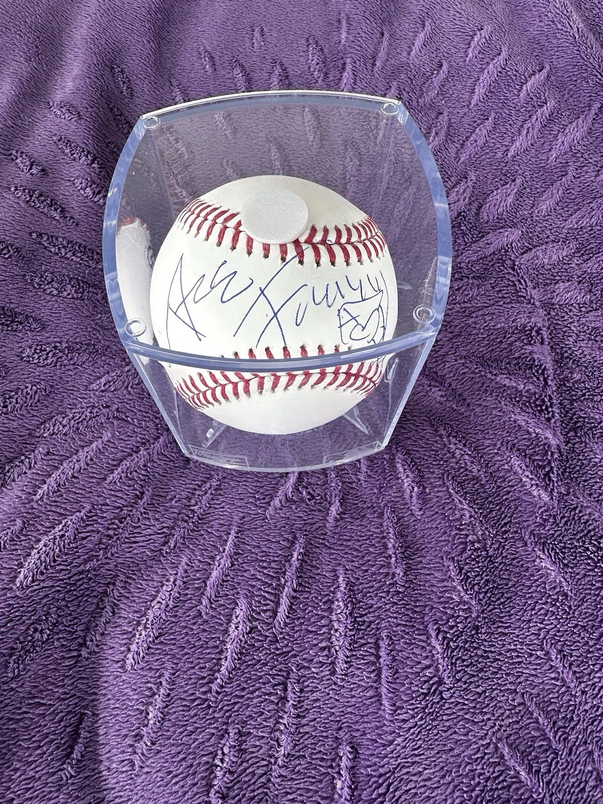 Ace Frehley Autographed Rawlings OMLB Baseball, image 2