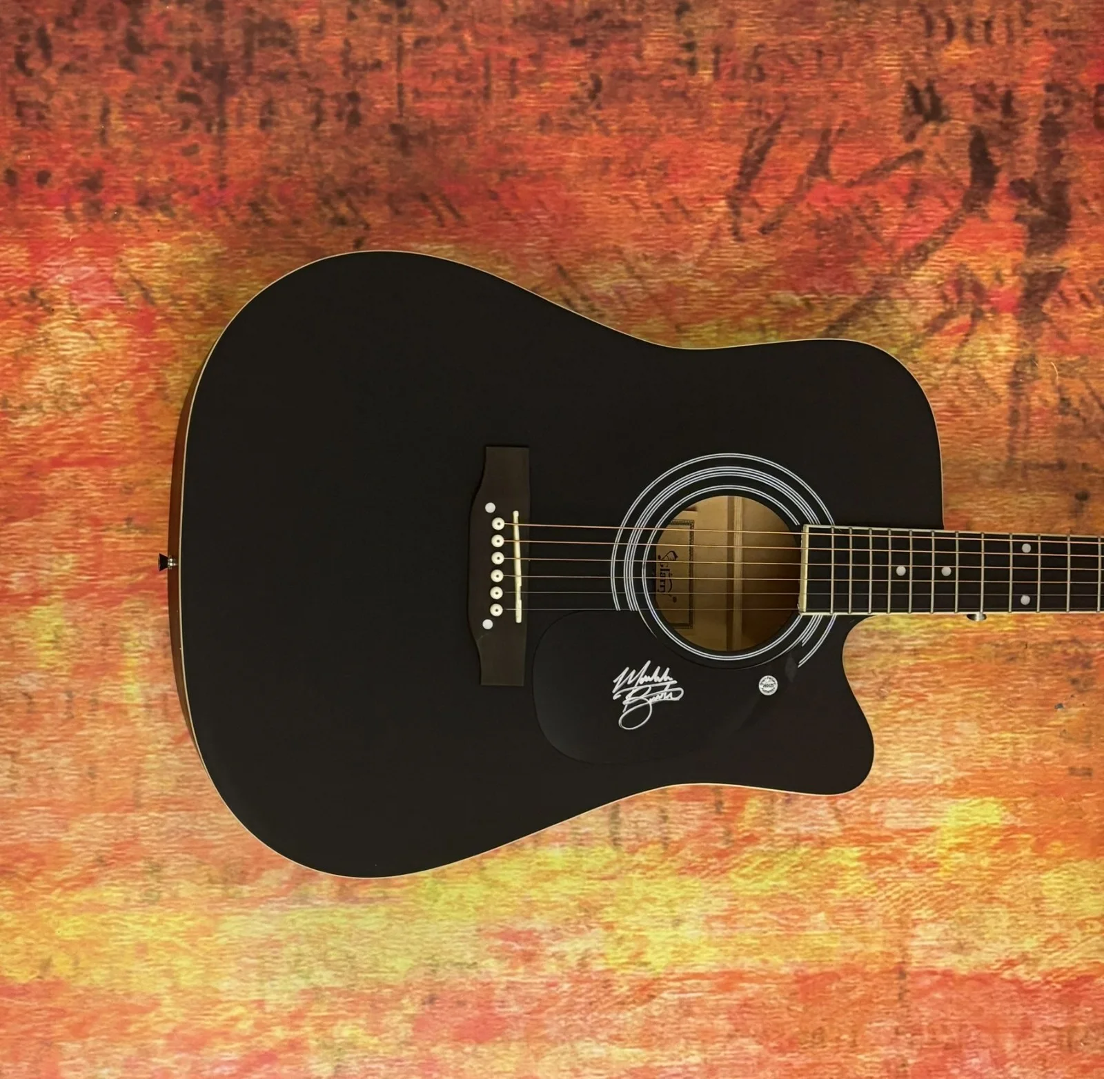 GFA First Dance Country Star * MADDOX BATSON * Signed 41" Acoustic Guitar COA, изображение 4