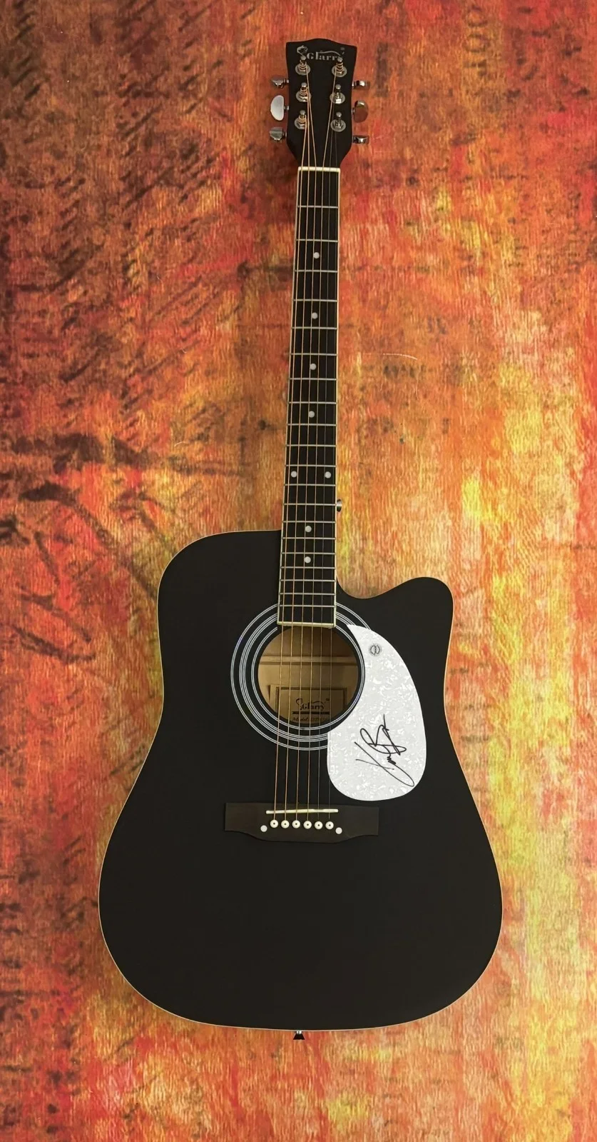 GFA Miles On It Country Star * KANE BROWN * Signed 41" Acoustic Guitar COA, image 3