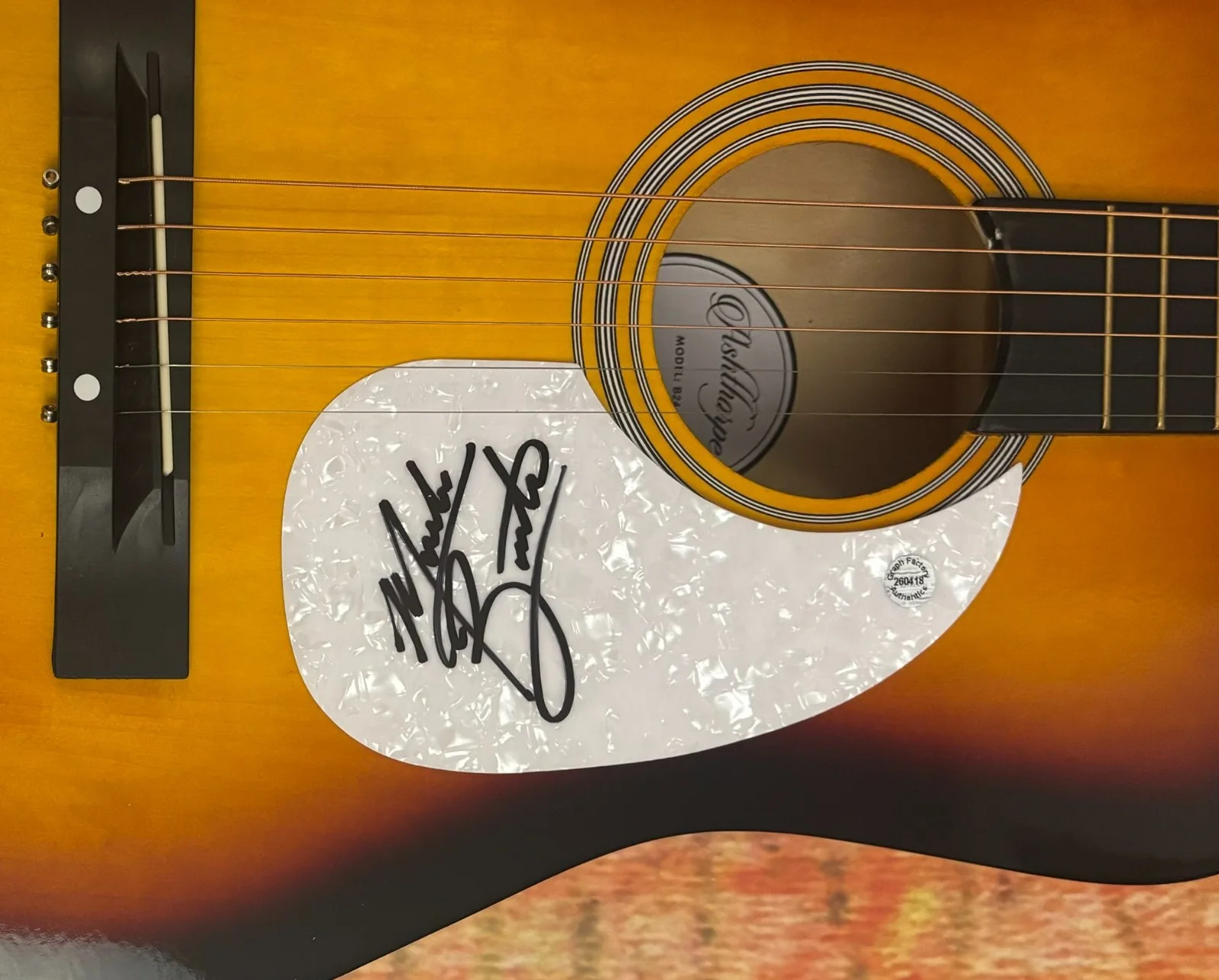 GFA First Dance Country Star * MADDOX BATSON * Signed Acoustic Guitar COA, изображение 5