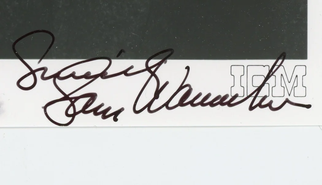 Sam Wanamaker Private Benjamin Autographed Signed 8x10 Photo AMCo COA, image 2