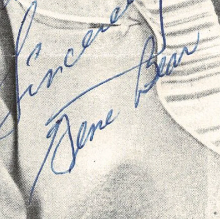 Gene Bear Autographed Signed Magazine Photo AMCo COA 23330, изображение 2