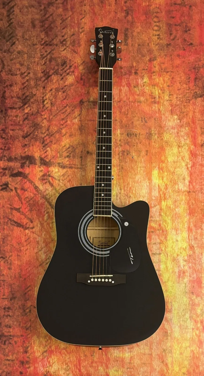 GFA Wind Up Misson' You * TUCKER WETMORE * Signed 41" Acoustic Guitar COA, изображение 2