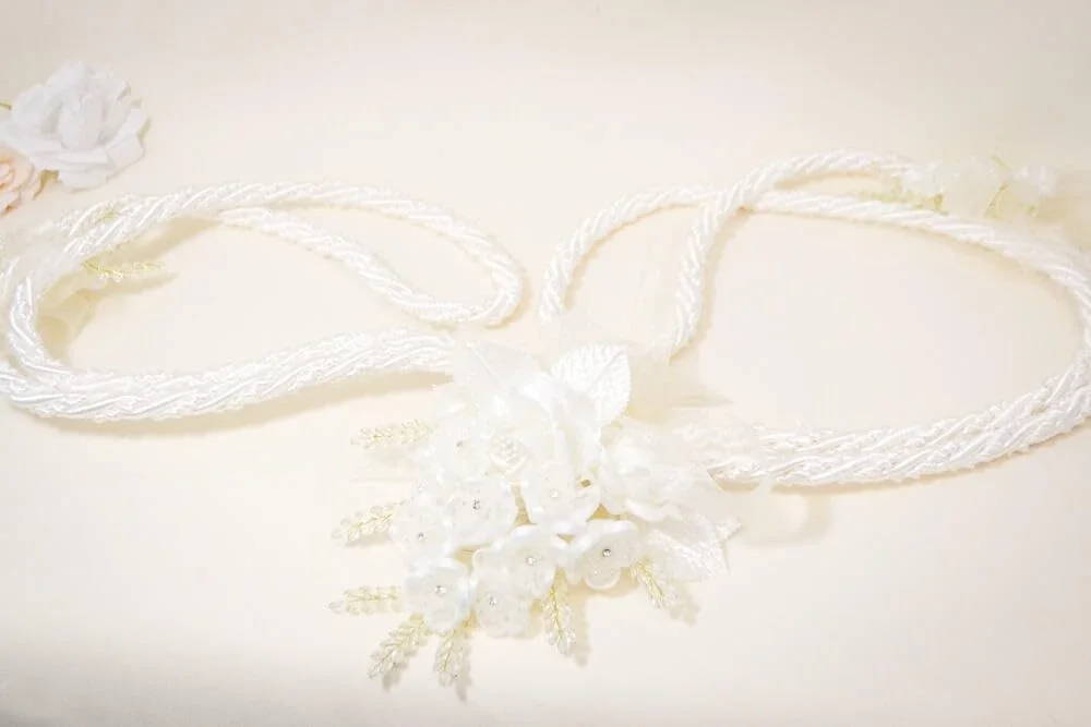 Lassos Boutique Ivory Wedding Lasso Rope - Traditional Lazo Cord, image 3