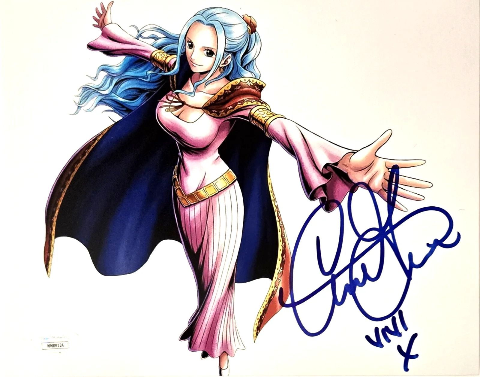 Caitlin Glass — Caitlin Glass Signed Photo One Piece Autograph Vivi 8x10 Anime JSA COA 24