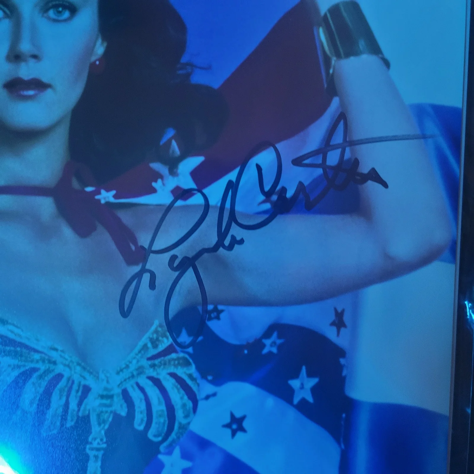 Lynda Carter Wonder Woman signed Autographed 11x14 HD Photograph W/COA, image 5