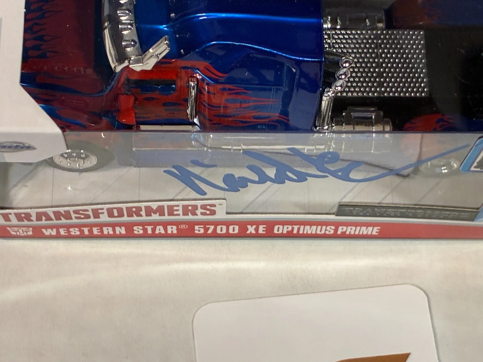 MICHAEL BAY Funko Pop SIGNED Western Star 5700 XE OPTIMUS PRIME With COA, image 3