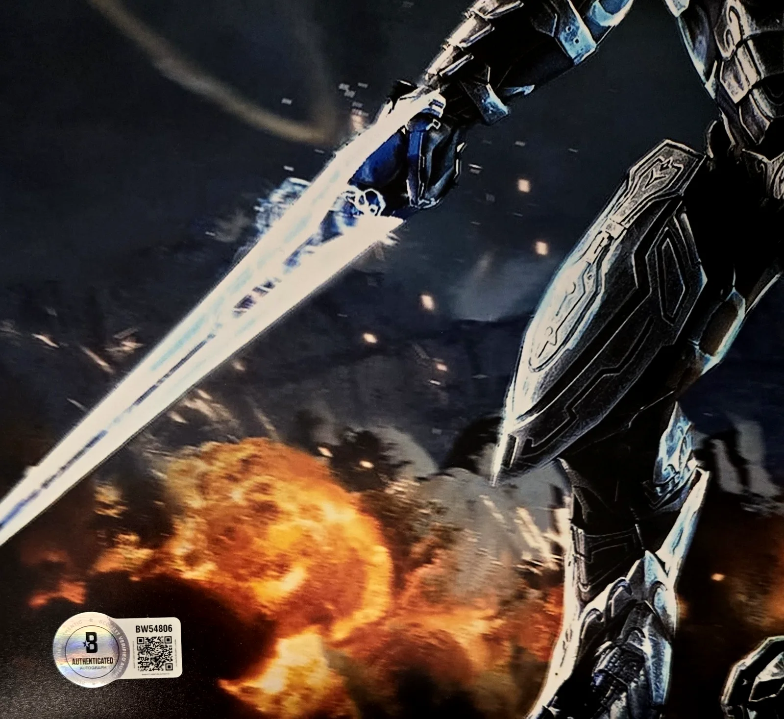 Keith David — Keith David Signed Photo Halo Arbiter Autograph 11x14 XBox BAS Beckett COA 806, image 2