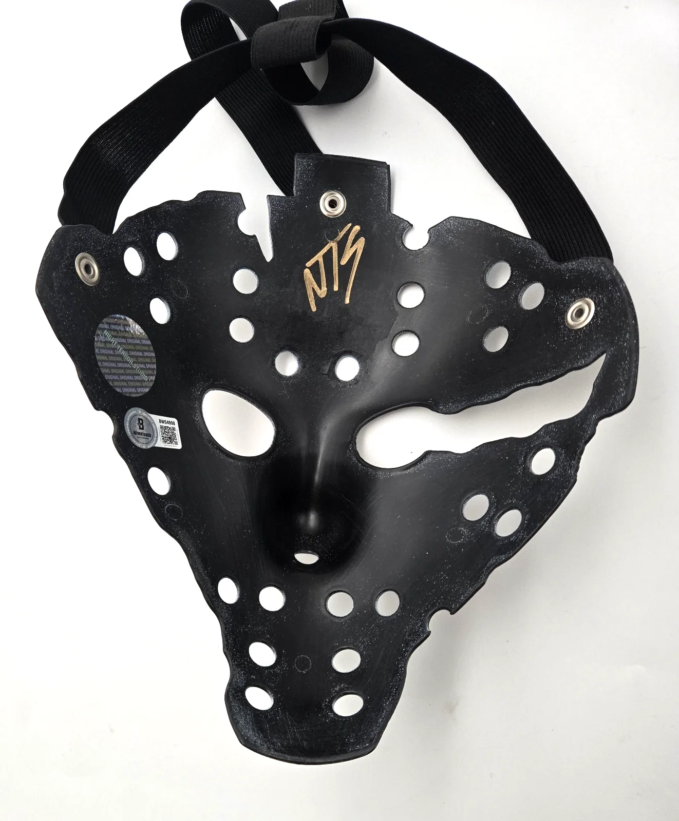 Kane Hodder — Kane Hodder Signed Jason Mask Autograph Friday the 13th Part 9 Beckett COA 998, image 4