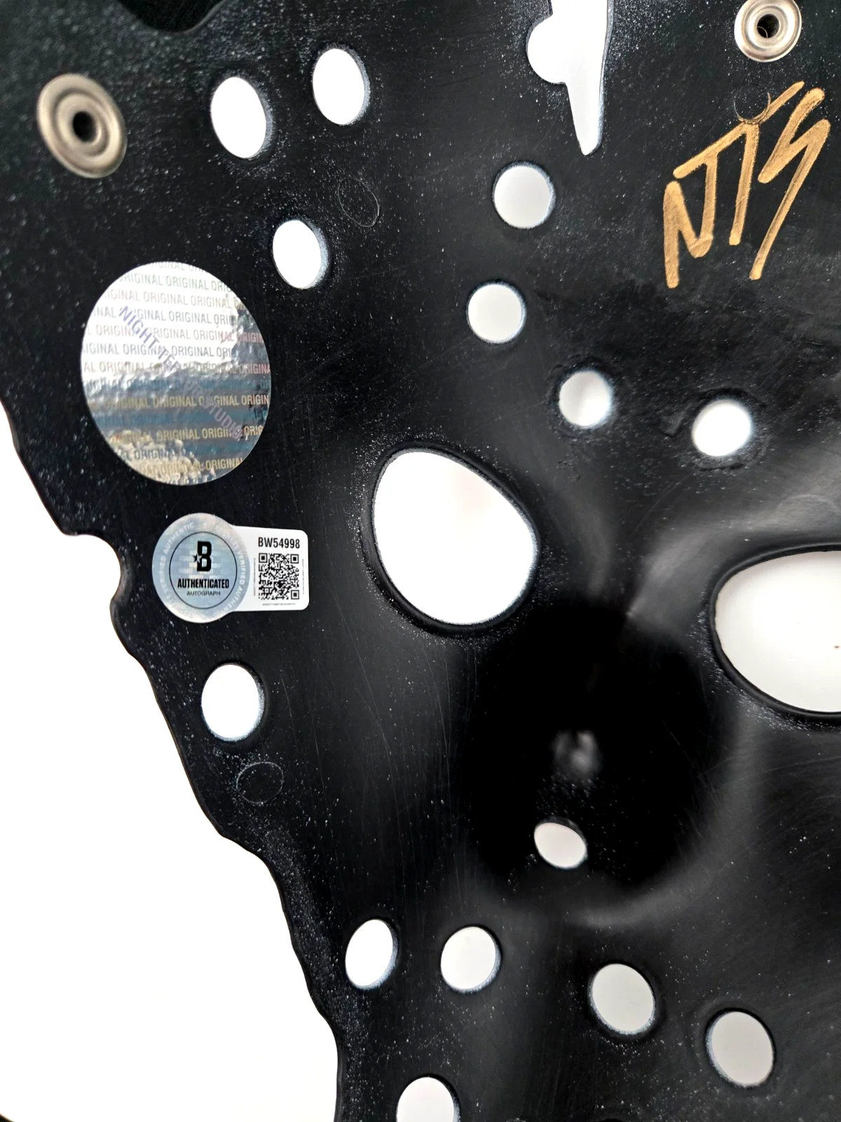 Kane Hodder — Kane Hodder Signed Jason Mask Autograph Friday the 13th Part 9 Beckett COA 998, image 5