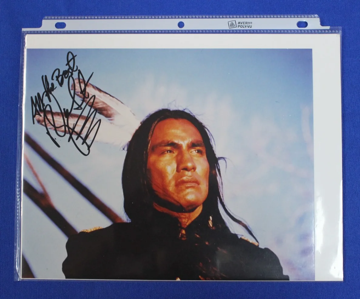 Wes Studi, Rodney Grant — Wes Studi & Rodney Grant Signed Photographs w/ COA Dances With Wolves, изображение 5