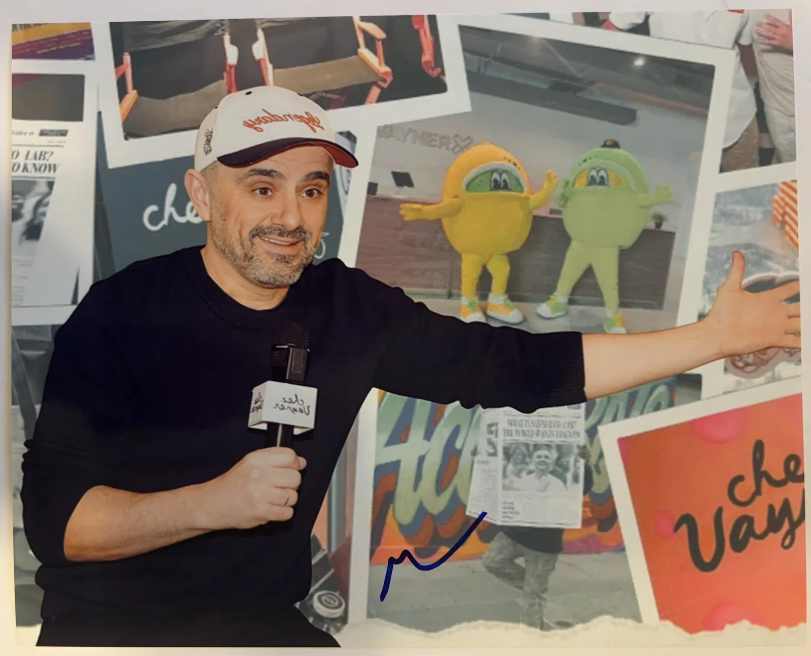 Gary Vee — Gary Vaynerchuk Vee Autographed/Signed 8x10 Photo VaynerX Vee Friends