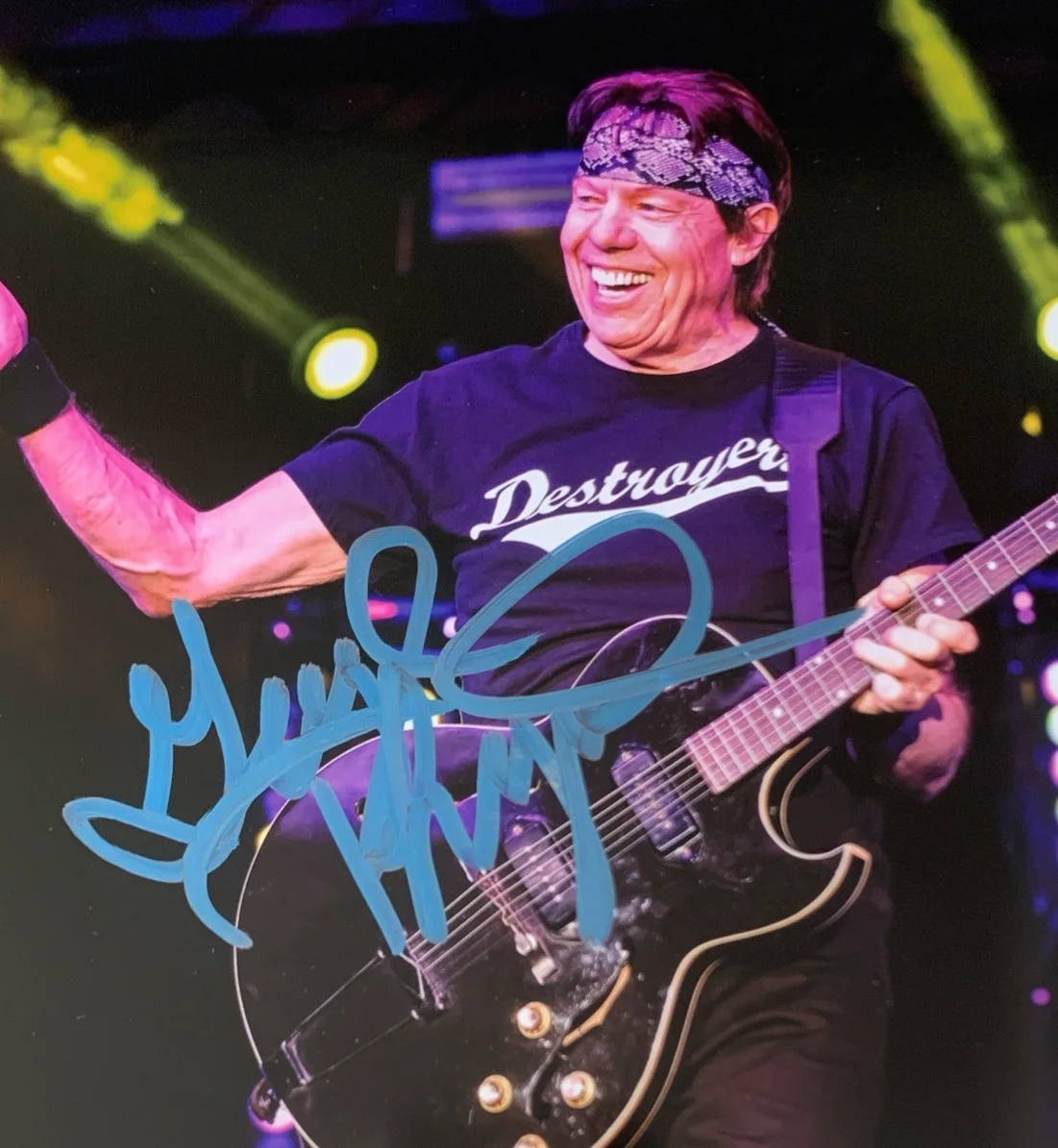 Rock Music Legend George Thorogood Signed Autographed 8x10 Photo *SALE*, изображение 2