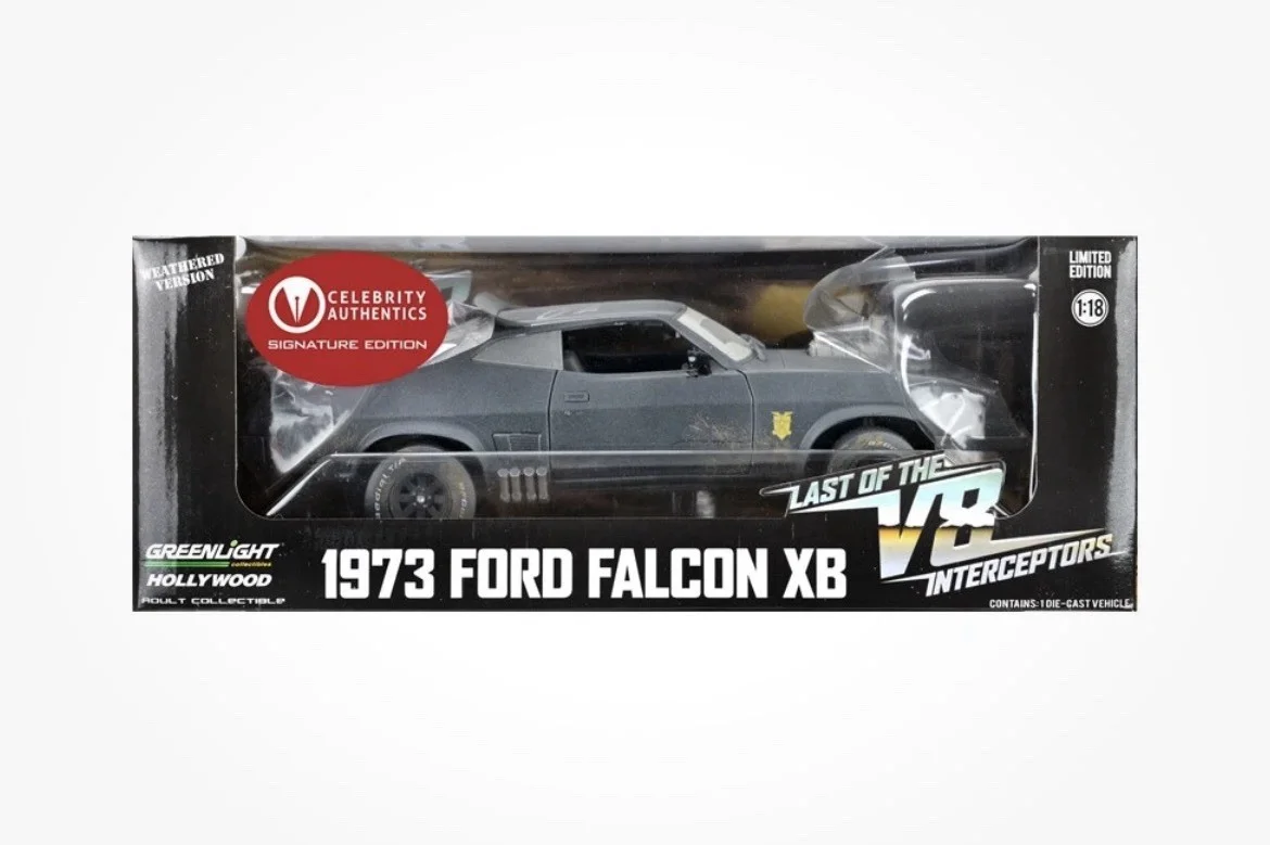 Tom Hardy — Tom Hardy Autographed Mad Max 1:18 Die-Cast V8 Interceptor 1973 Ford Falcon XB, изображение 5