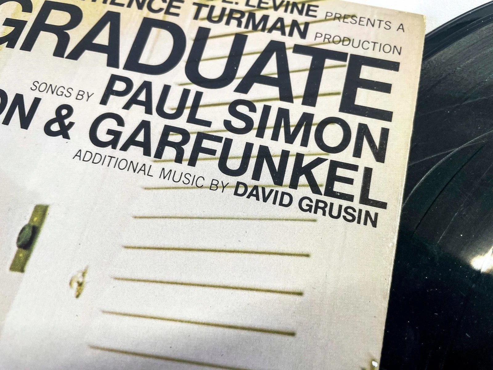 Composer Dave Grusin Signed THE GRADUATE Vinyl Album Soundtrack EXACT Proof JSA, изображение 5