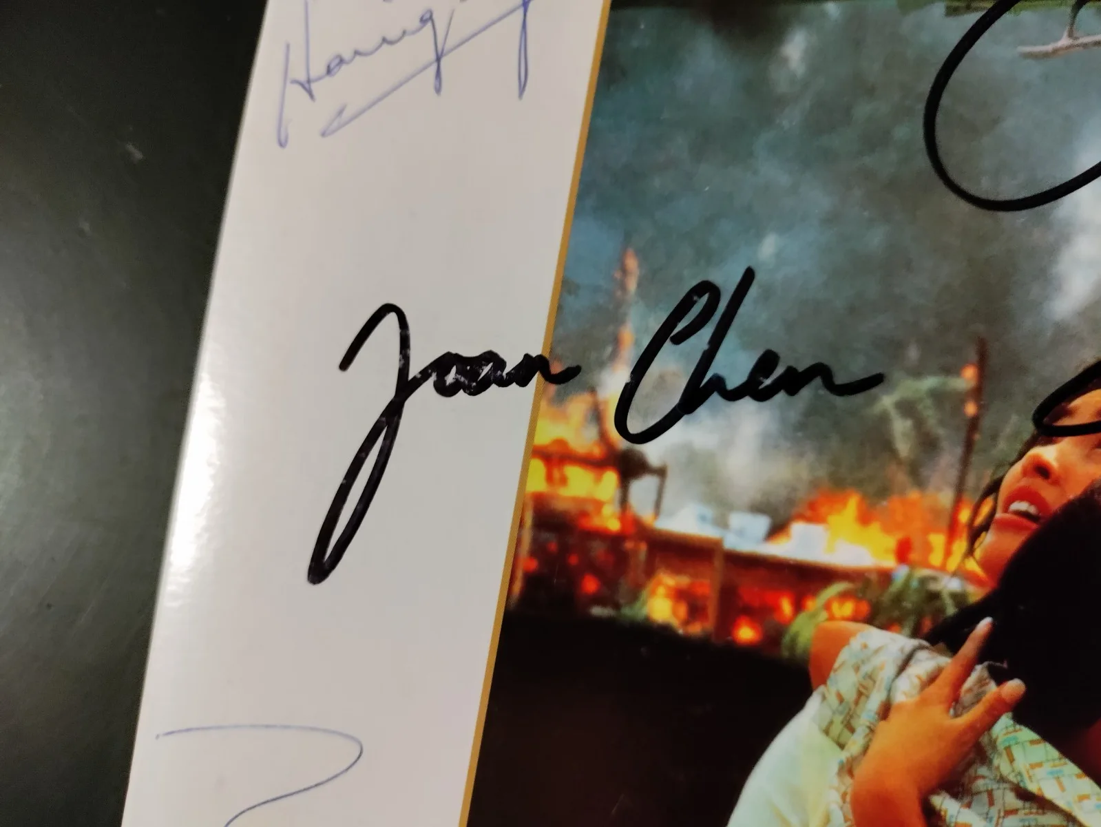 Oliver Stone, Tommy Lee Jones — Heaven and Earth 1993 2-Laserdisc Set SIGNED Oliver Stone Tommy Lee Jones MORE, изображение 4