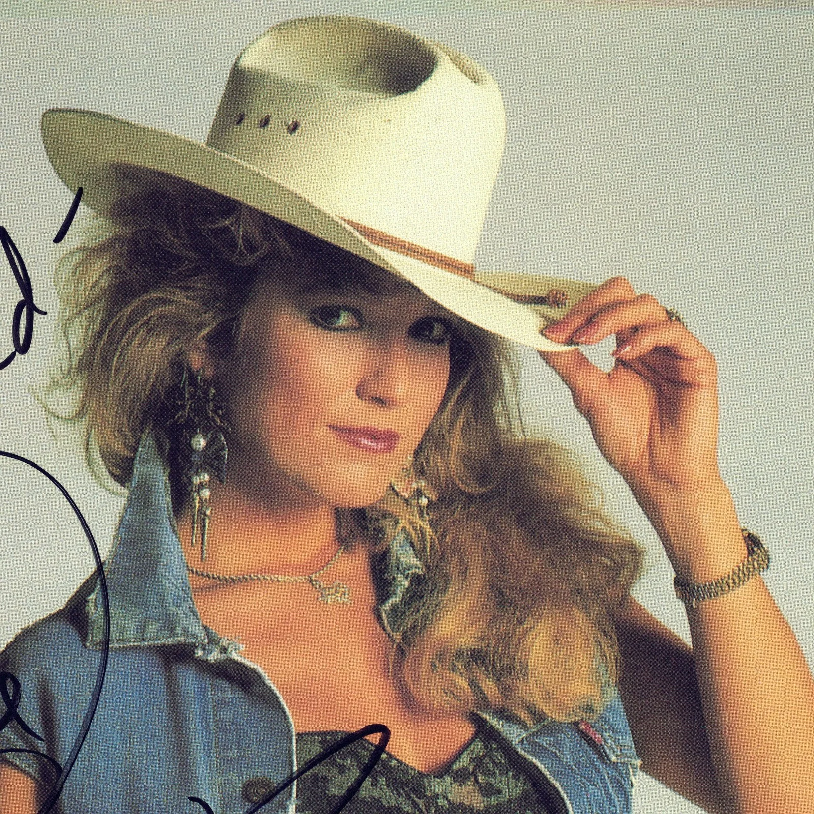 Tanya Tucker Signed Autograph 8x10 Color Promo Photo Vintage, изображение 2