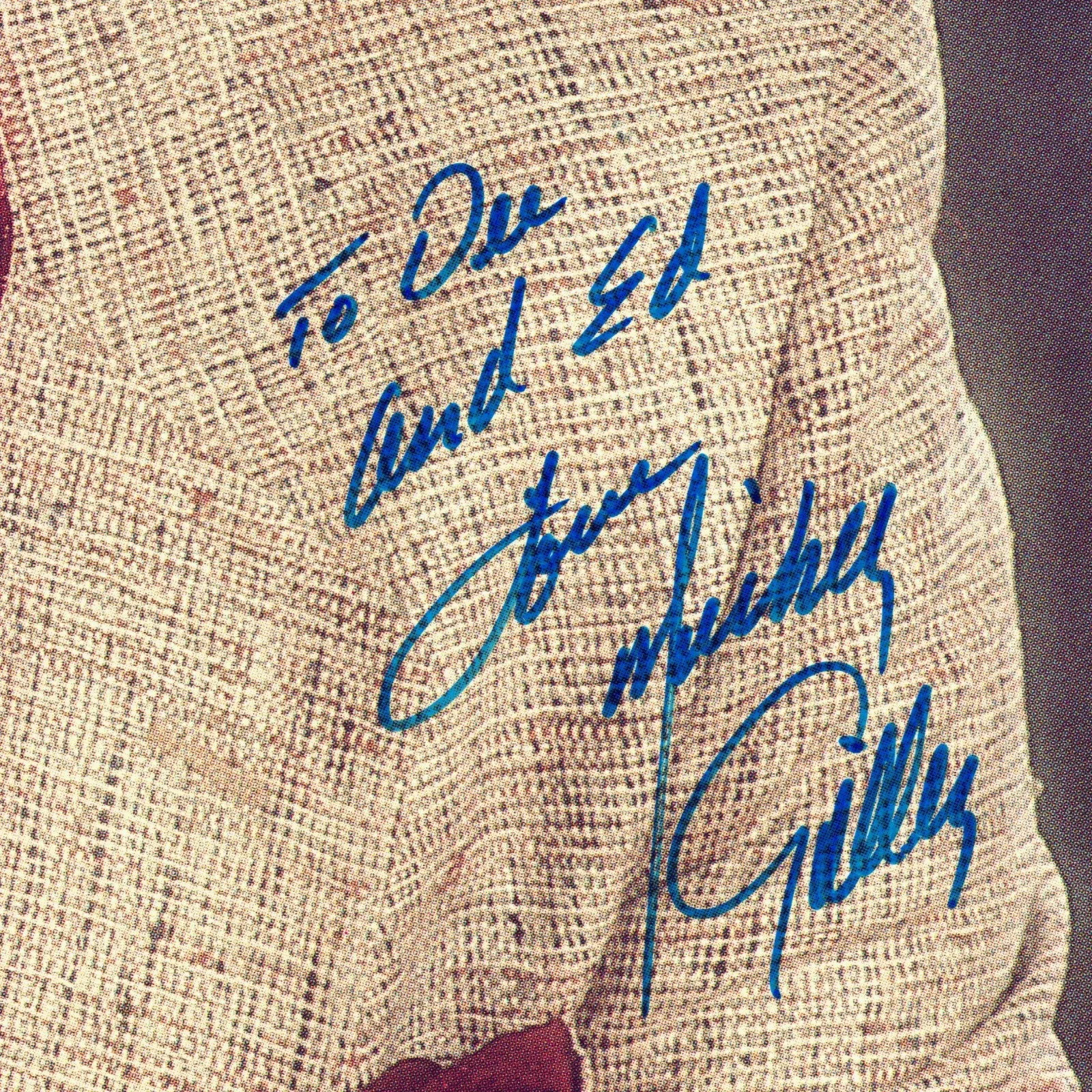 Mickey Gilley Signed Autograph 8x10 Color Promo Photo Vintage, image 2