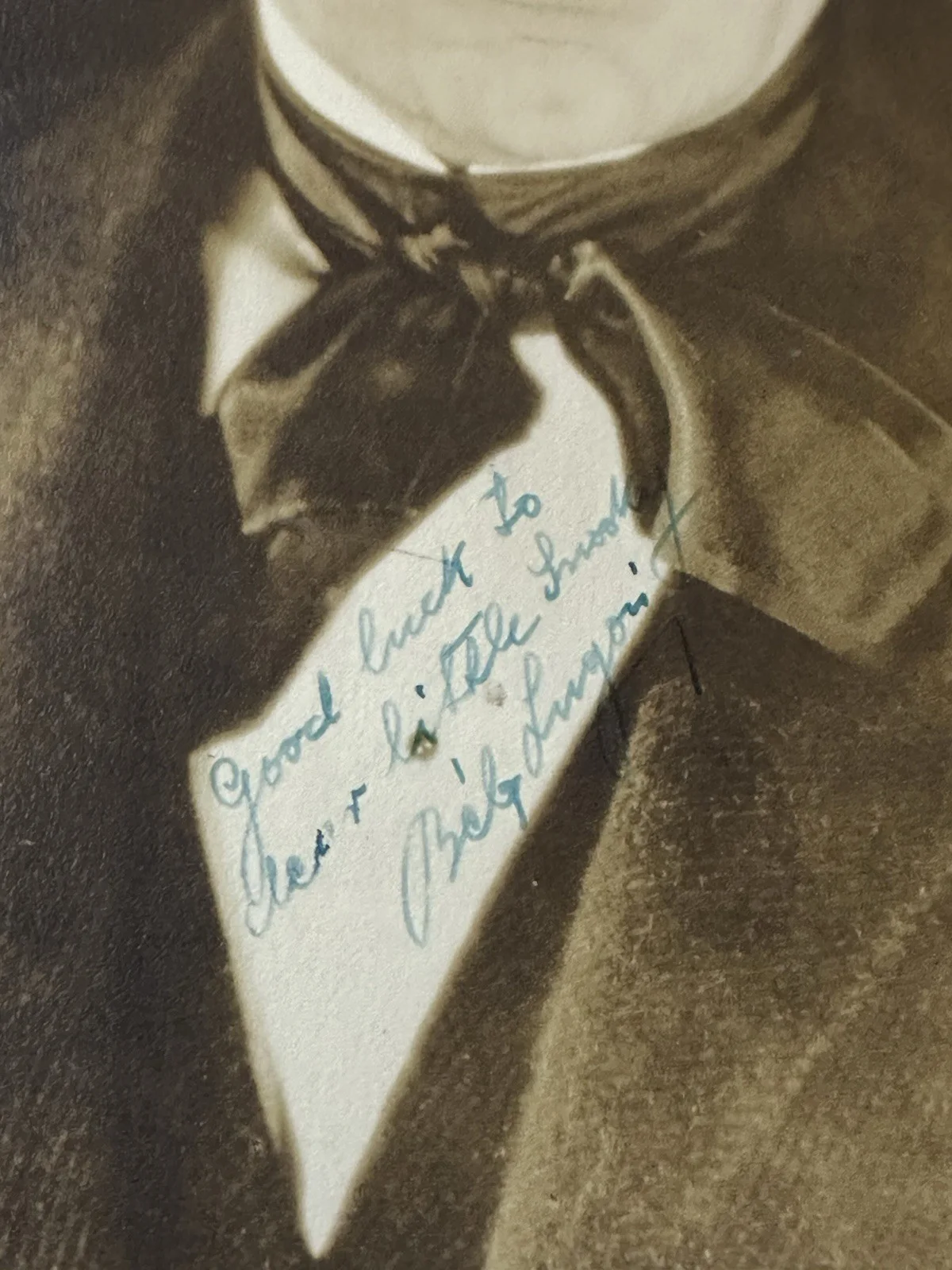 Bela Lugosi — Bela Lugosi Dracula Authentic Signed Black & White 8x10 Photo JSA LOA Rare Image, image 2