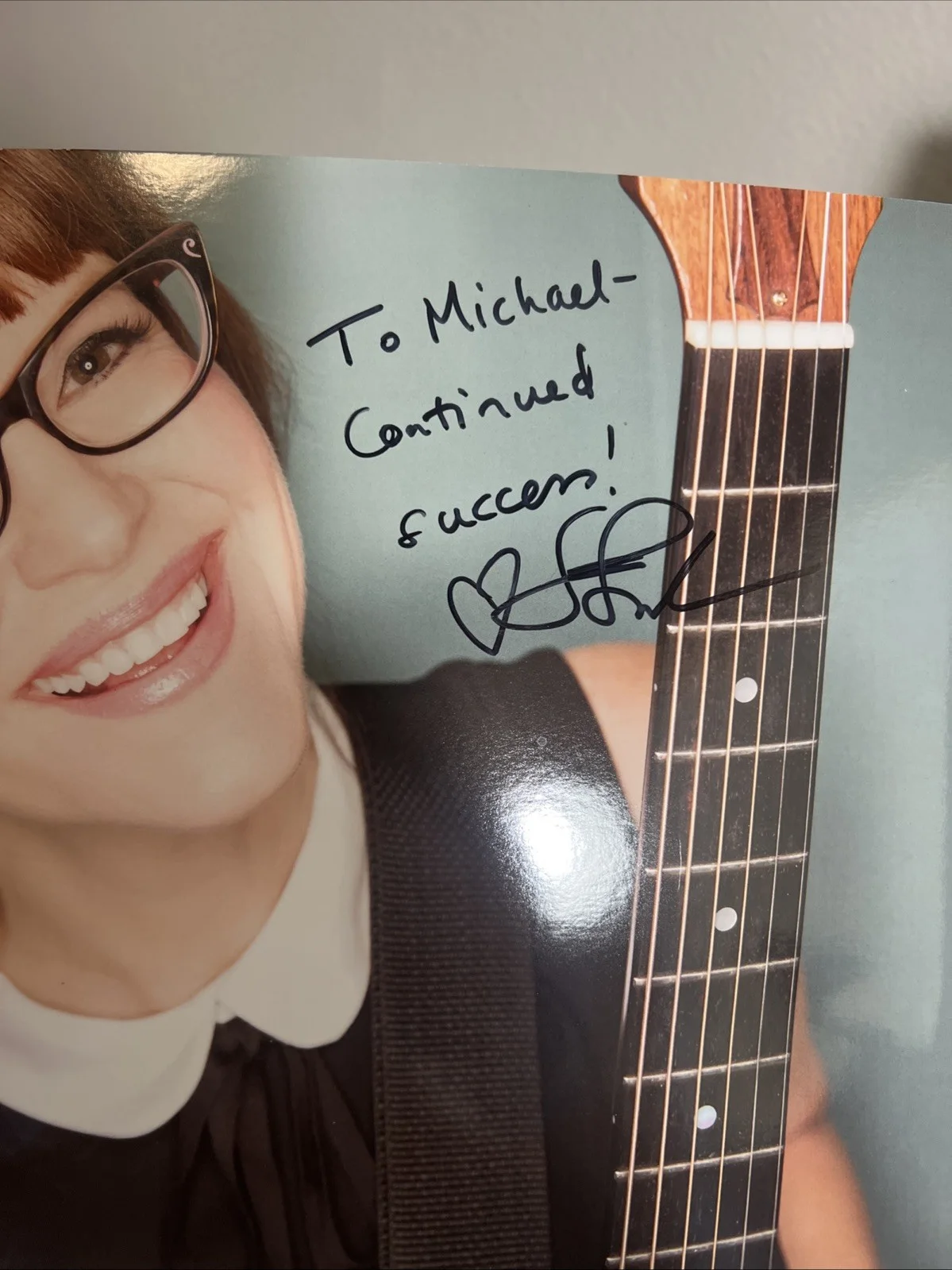 FRAMED Lisa Loeb No Fairy Tale Album LP Signed Double Time Super Rare NoOne Have, изображение 3