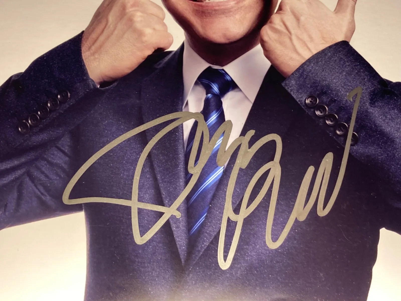 Hand SIGNED Jimmy Kimmel 10x8 Photo LIVE Late Night TV Host, image 3