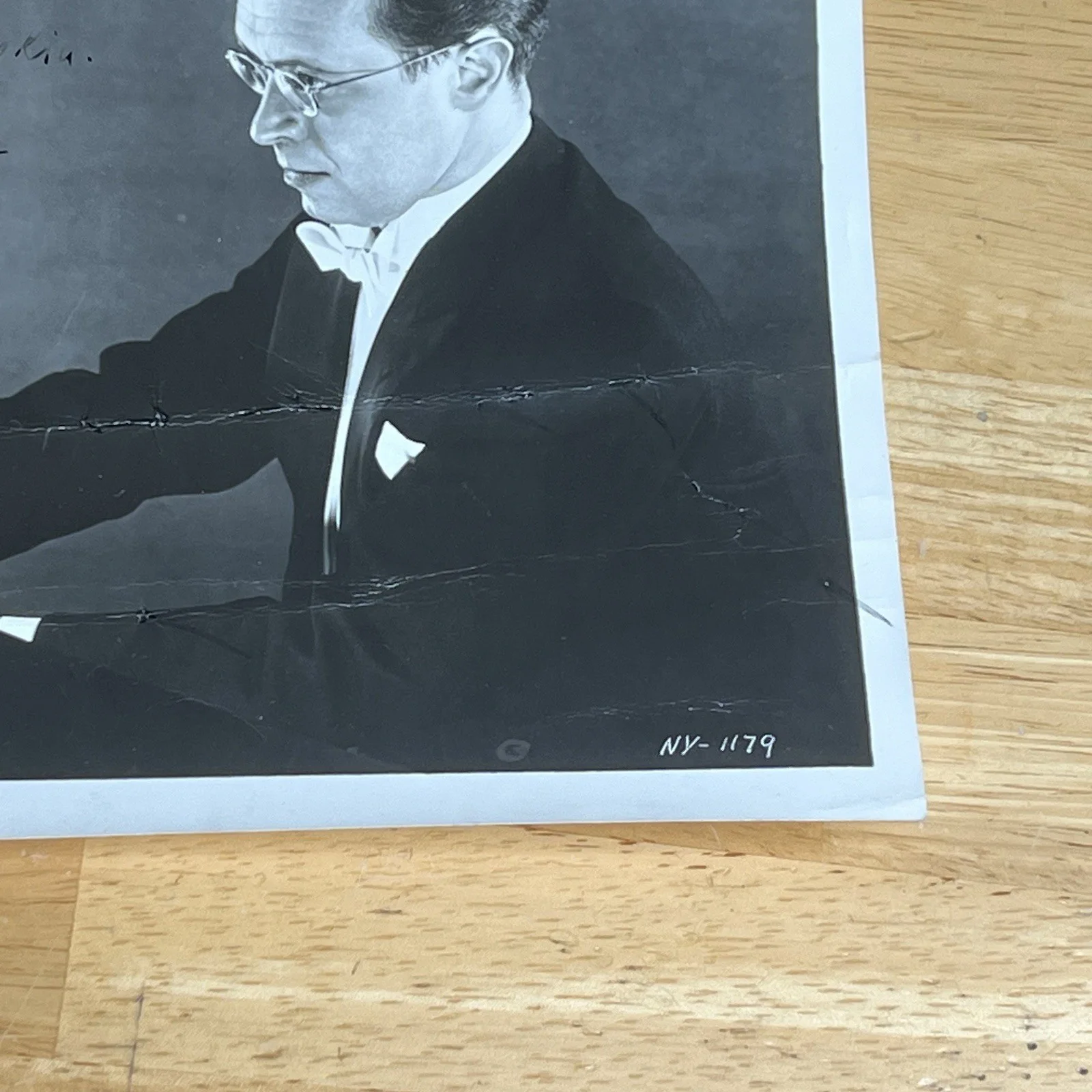 Serkin, Rudolf (1903–1991) Signed Photograph 1942 Play Pianist Photo READ, изображение 4