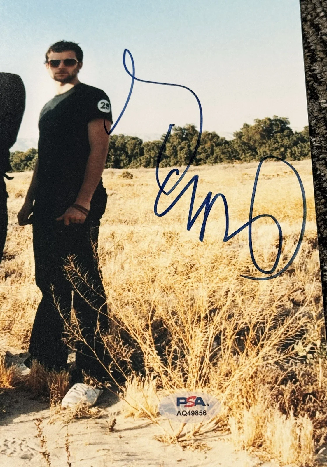 Coldplay X4 Band Signed Autograph 11x14 Photo PSA/DNA Chris Martin Auto Twice, image 2