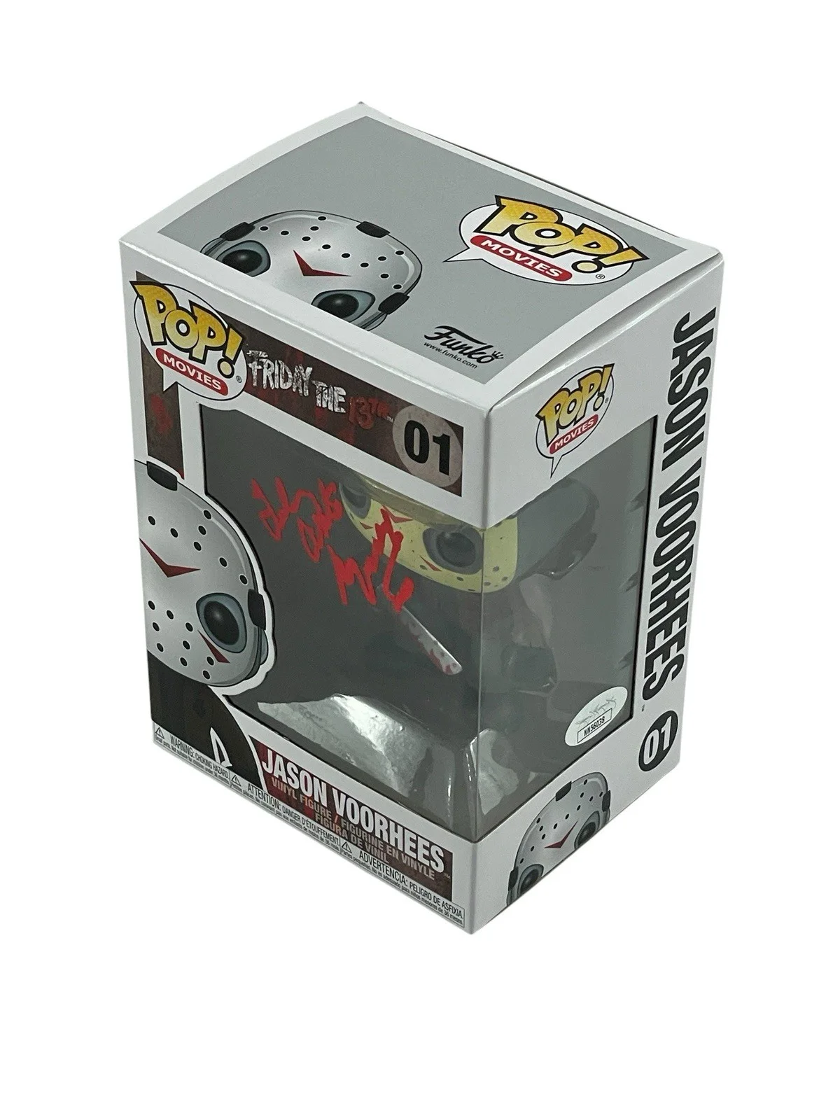 Ted White — Friday the 13th Part 4 Final Chapter Ted White Signed Jason Voorhees Funko Pop, image 3