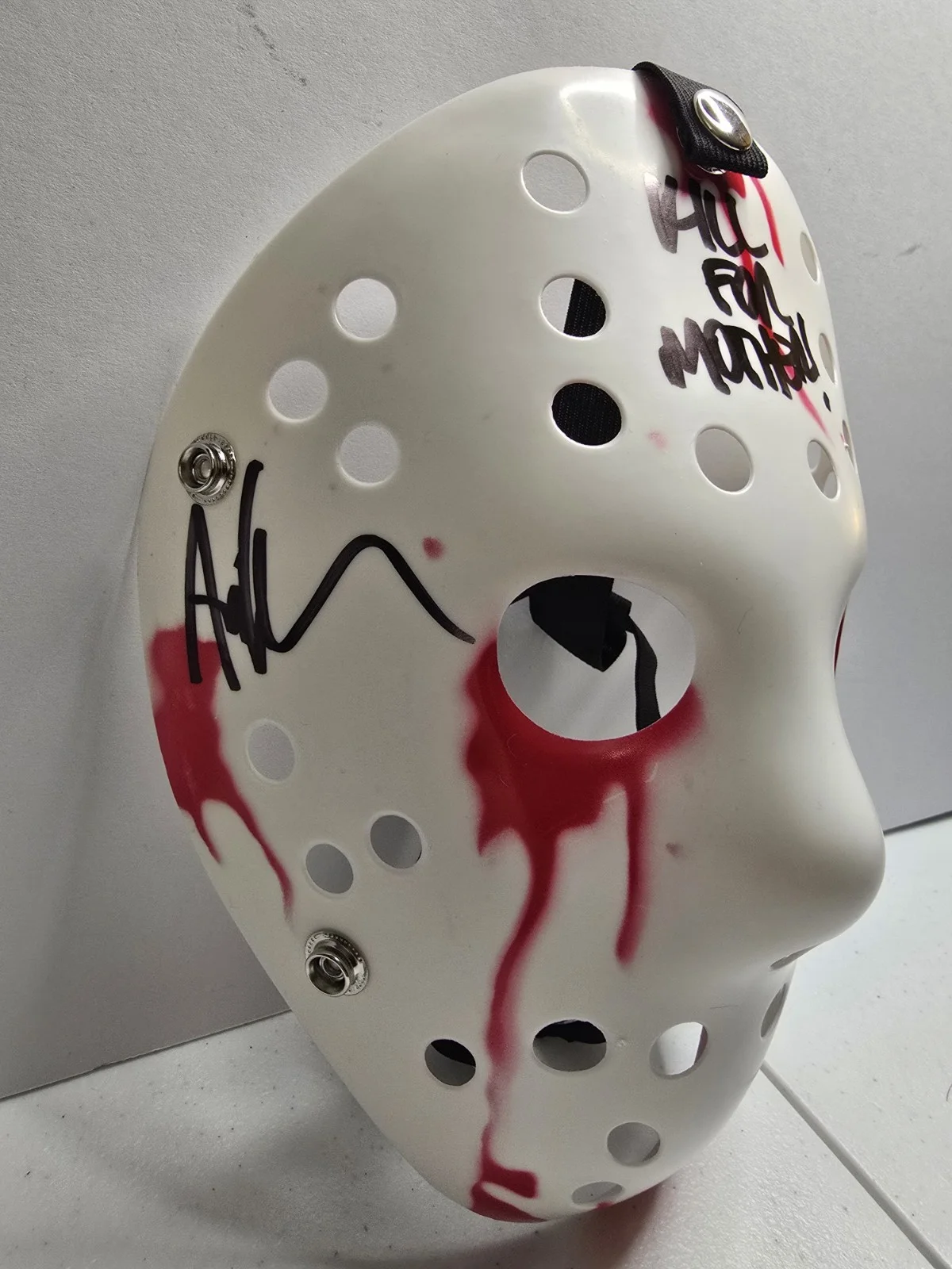 Ari Lehman — Ari Lehman Signed Jason Voorhees Mask Beckett Certified, изображение 3