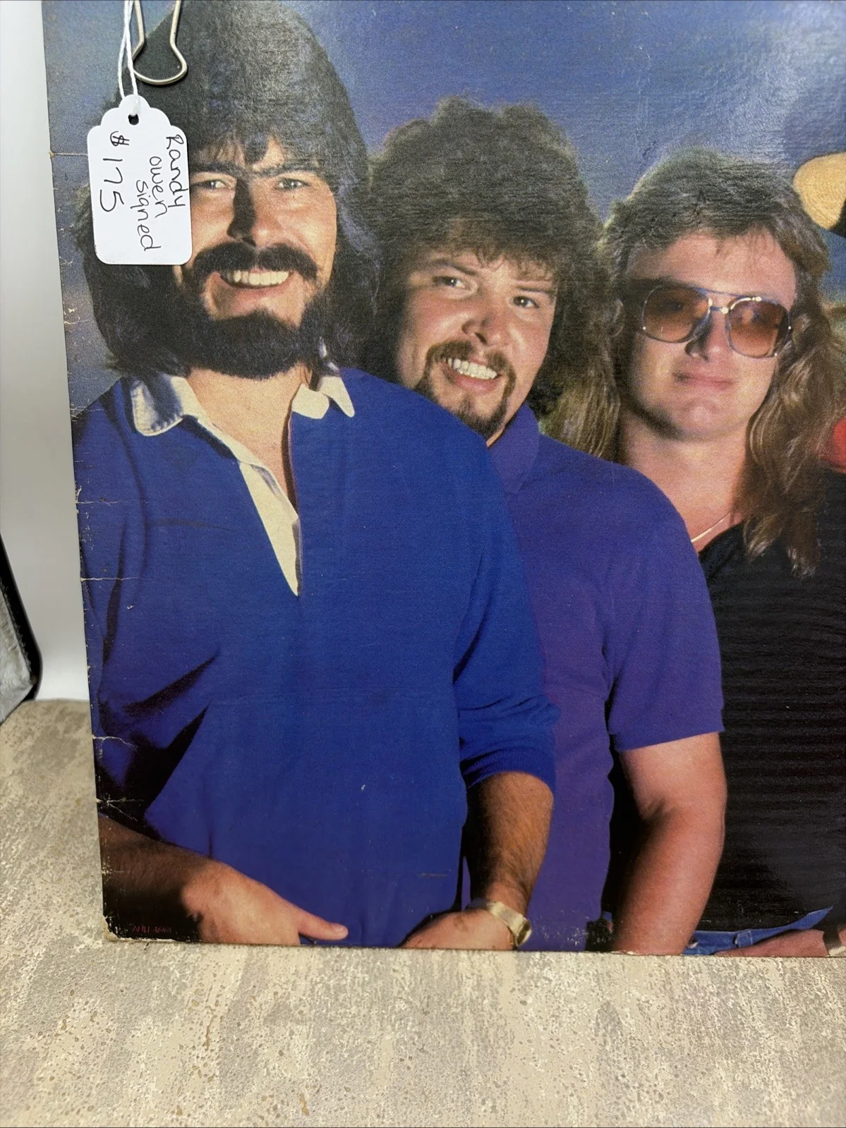 Randy Owen Signed Autographed Alabama Album The Closer You Get, изображение 4
