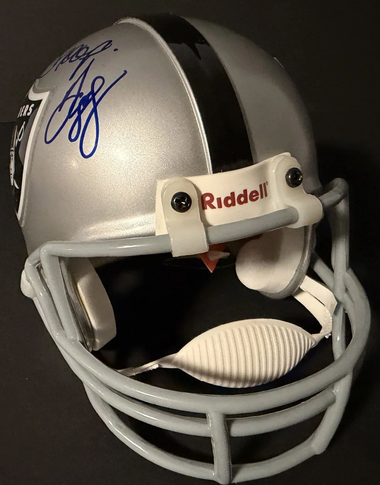 Snoop Dogg SIGNED RAIDERS MINI HELMET JSA COA RARE AUTOGRAPHED, изображение 5